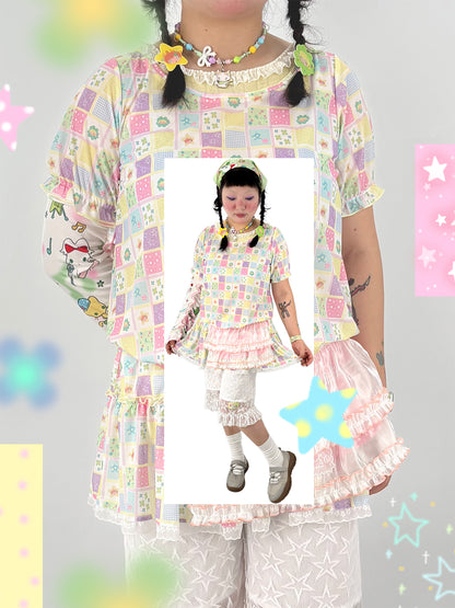 shishihshop - Kawaii Printed Breathable Dress dress shishihshop