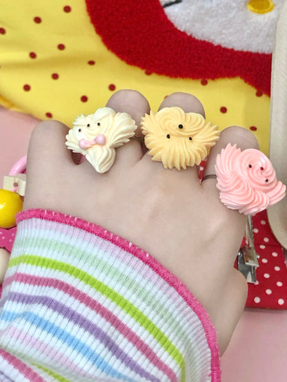 Corner Party - Kawaii Puppy Cookie Ring ring Corner Party