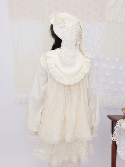 SemenCoicis - Lace Crochet Bow Camisole camisole SemenCoicis