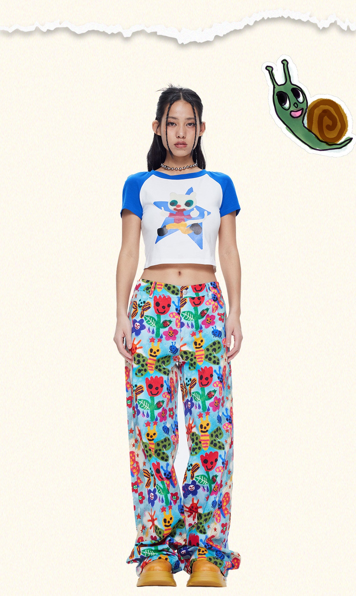 iscreamcolour MOF - Graffiti Cargo Pants pants iscreamcolour