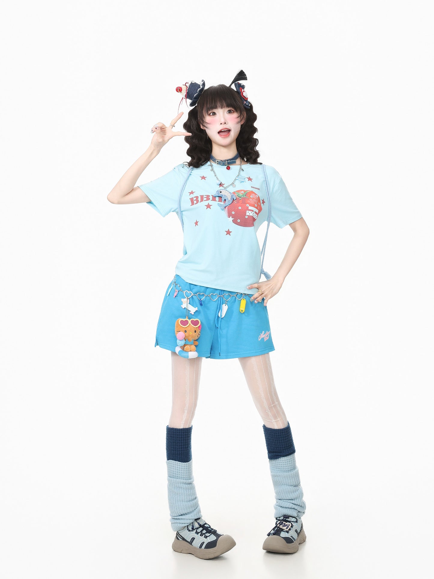 Languid Park - Star Fruit Round Neck Tee tshirt Languid Park