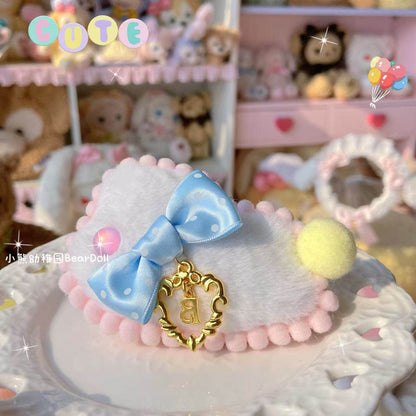 Bear Doll - Kawaii Fluffy Bunny Bow Hair Clip hair clip Bear Doll
