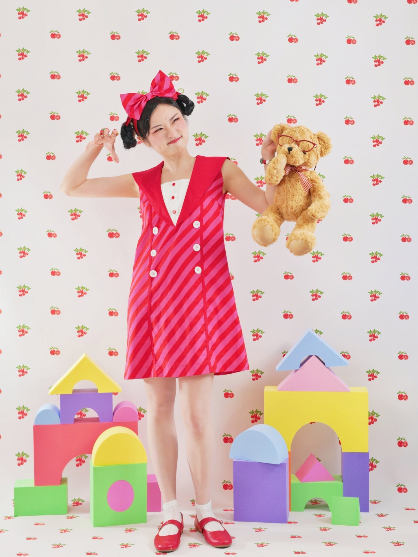 GOODBABY - Sailor Collar A-Line Dress dress goodbaby