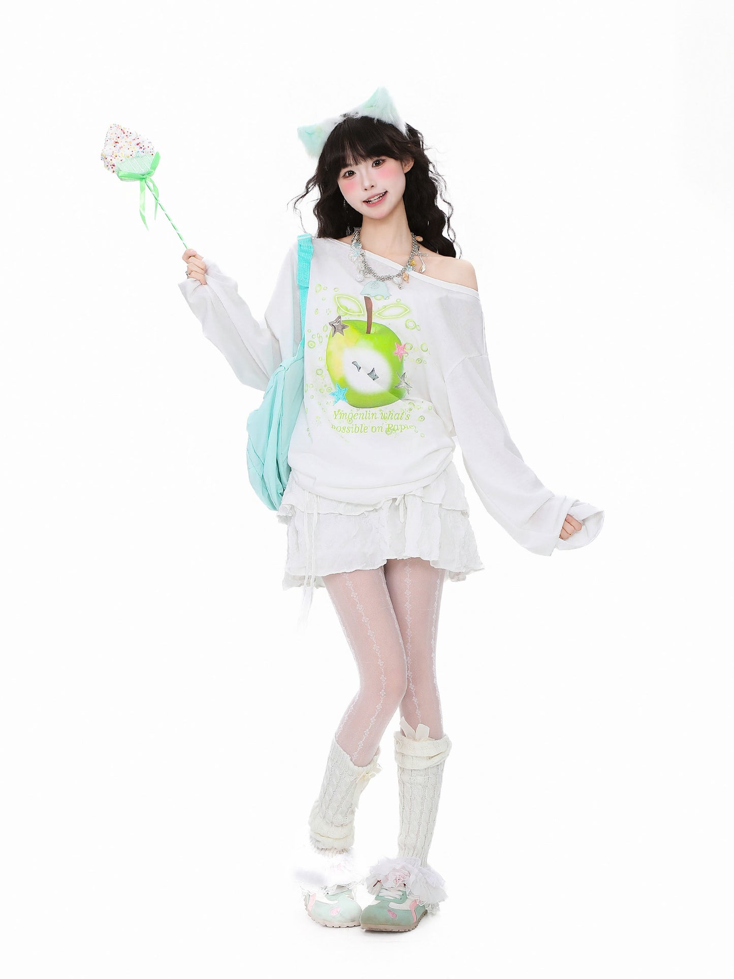 Languid Park - Apple Scoop Neck Layer Top shirt Languid Park