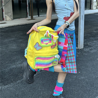 Hottie - Decora Kei Rainbow Star Backpack backpack Hottie