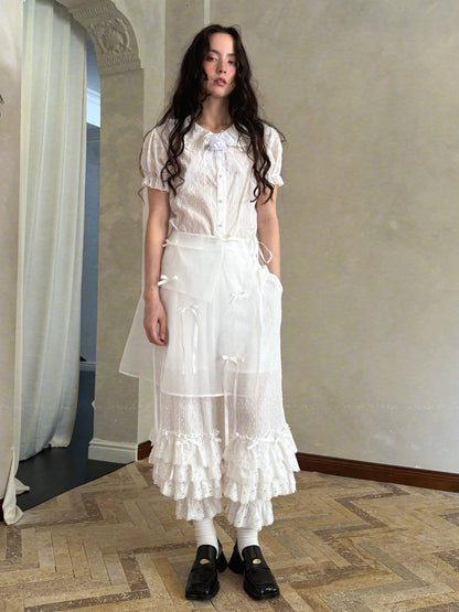 daytoday Everyday Institute - Kawaii Ruffle Pants Bow Cotton Land Decora