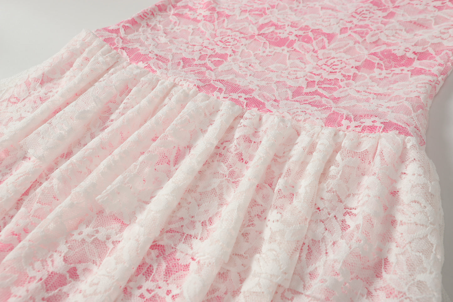BlackBerry – Girly Pink Lace Tube Dress dress BlackBerry