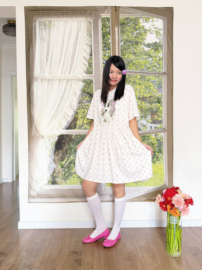 bunnybunnygun - Floral Oversized Dress dress bunnybunnygun