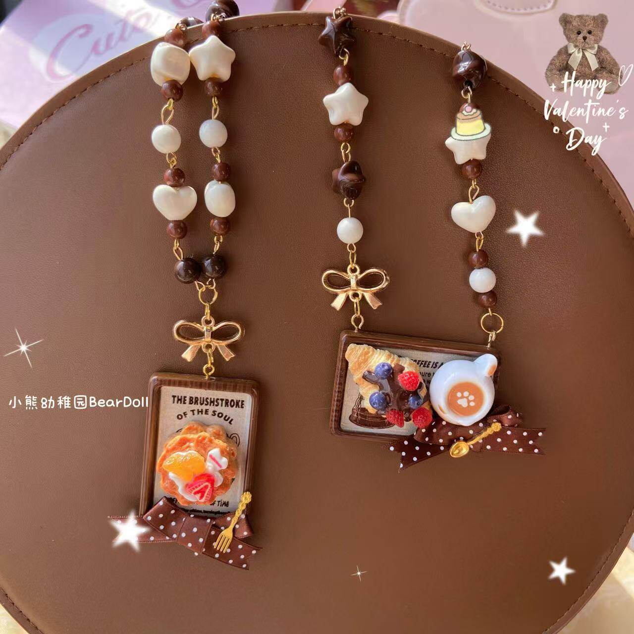Bear Doll - Dessert Beaded Necklace necklace Bear Doll