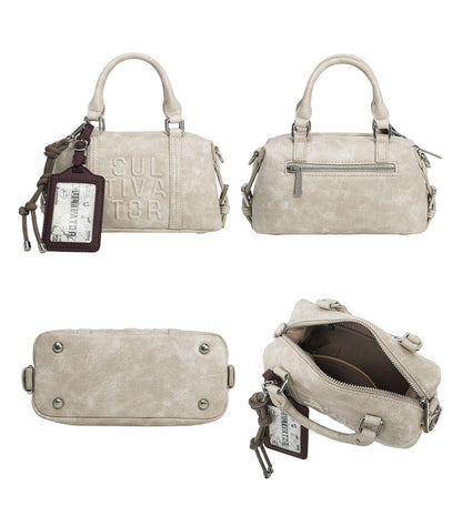 Cultivator - Vintage Colorblock Boston Shoulder Bag bag Cultivator