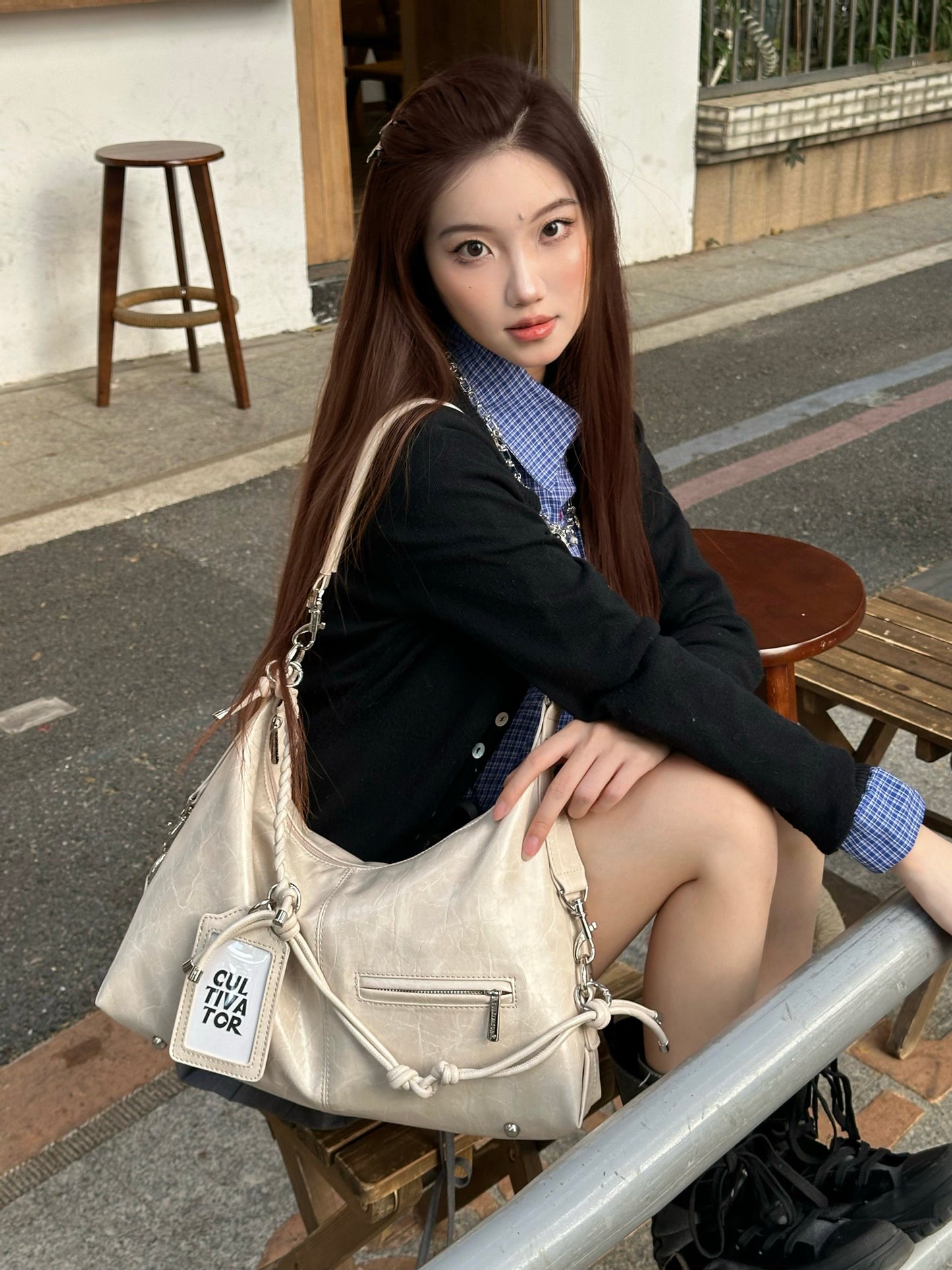 Cultivator - Vintage Hobo Shoulder Bag bag Cultivator