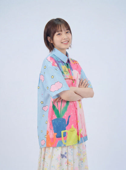 MeowMeow Bug - Vintage Print Vacation Shirt shirt MeowMeow Bug