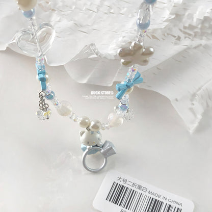 DuoXi - Kawaii Hello Kitty Couple Necklace Marry Me Resin Necklace necklace DuoXi