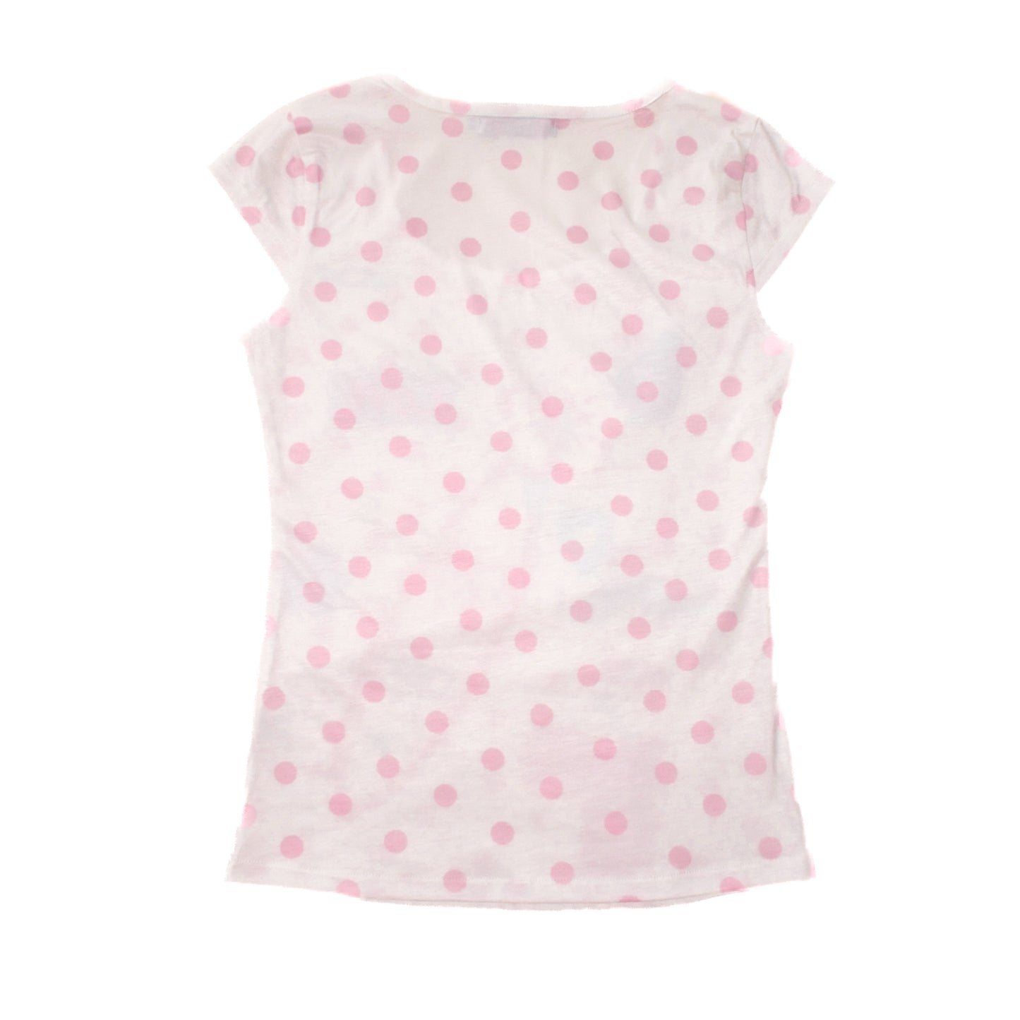 YJM with biubiu - Polka Dot Ruffle Sleeve Top shirt YJM with biubiu