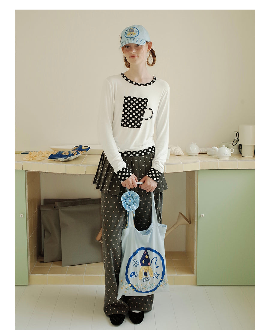UnsocialNight - Taichi Dog Printed Canvas Bag bag UnsocialNight