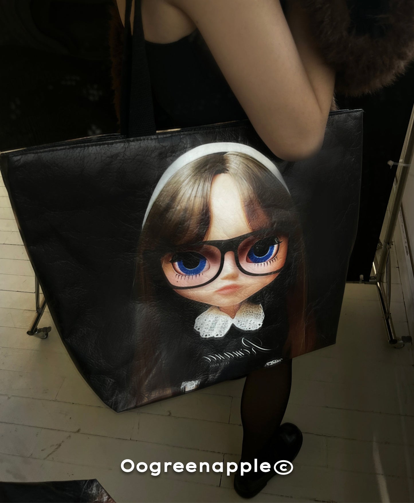 Oogreenapple - Doll Leopard Tyvek Tote Bag bag Oogreenapple