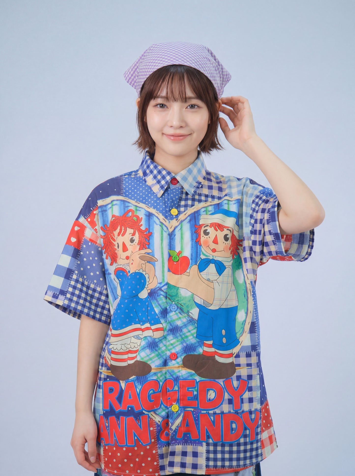 MeowMeow Bug - Patchwork Andy Shirt shirt MeowMeow Bug