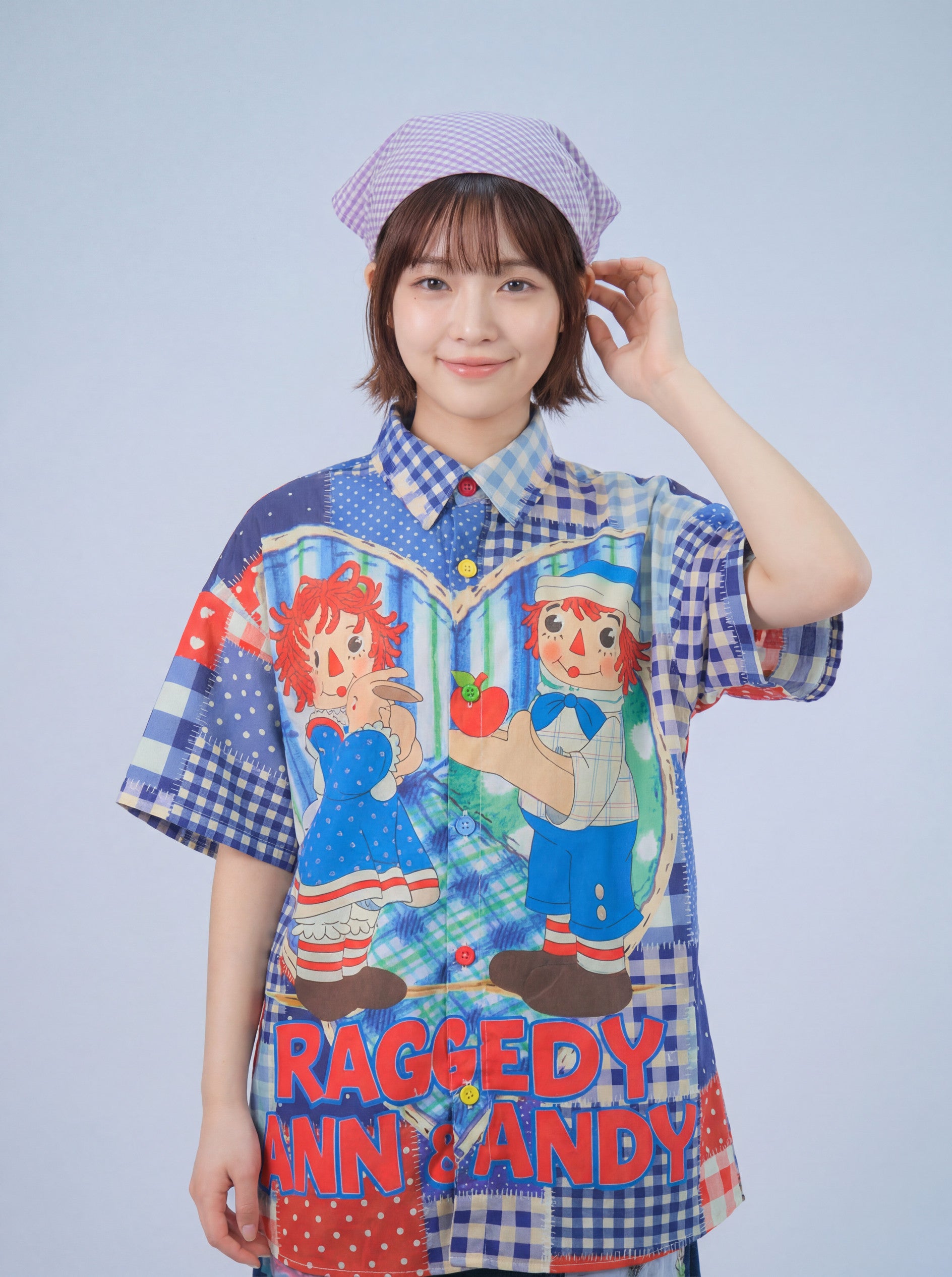 MeowMeow Bug - Patchwork Andy Shirt shirt MeowMeow Bug