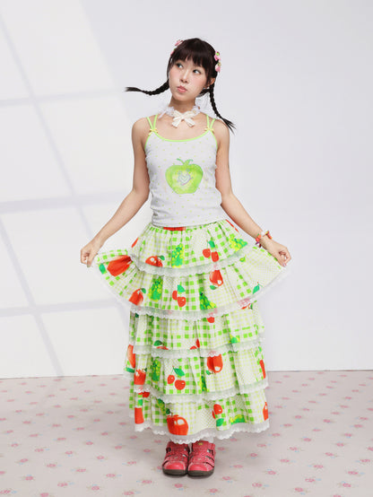 FRUITS - Green Apple Wing Cami camisole Fruits