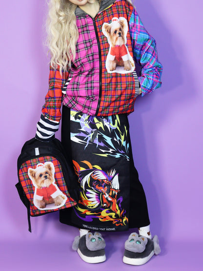 LEERROO - Y2K Printed Hoodie Padded Jacket hoodie Leerroo