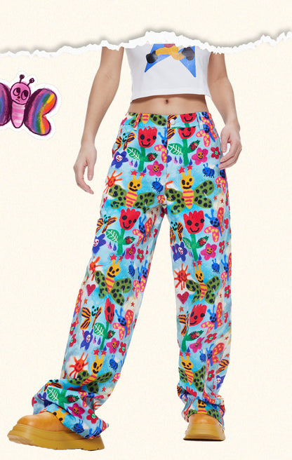 iscreamcolour MOF - Graffiti Cargo Pants pants iscreamcolour