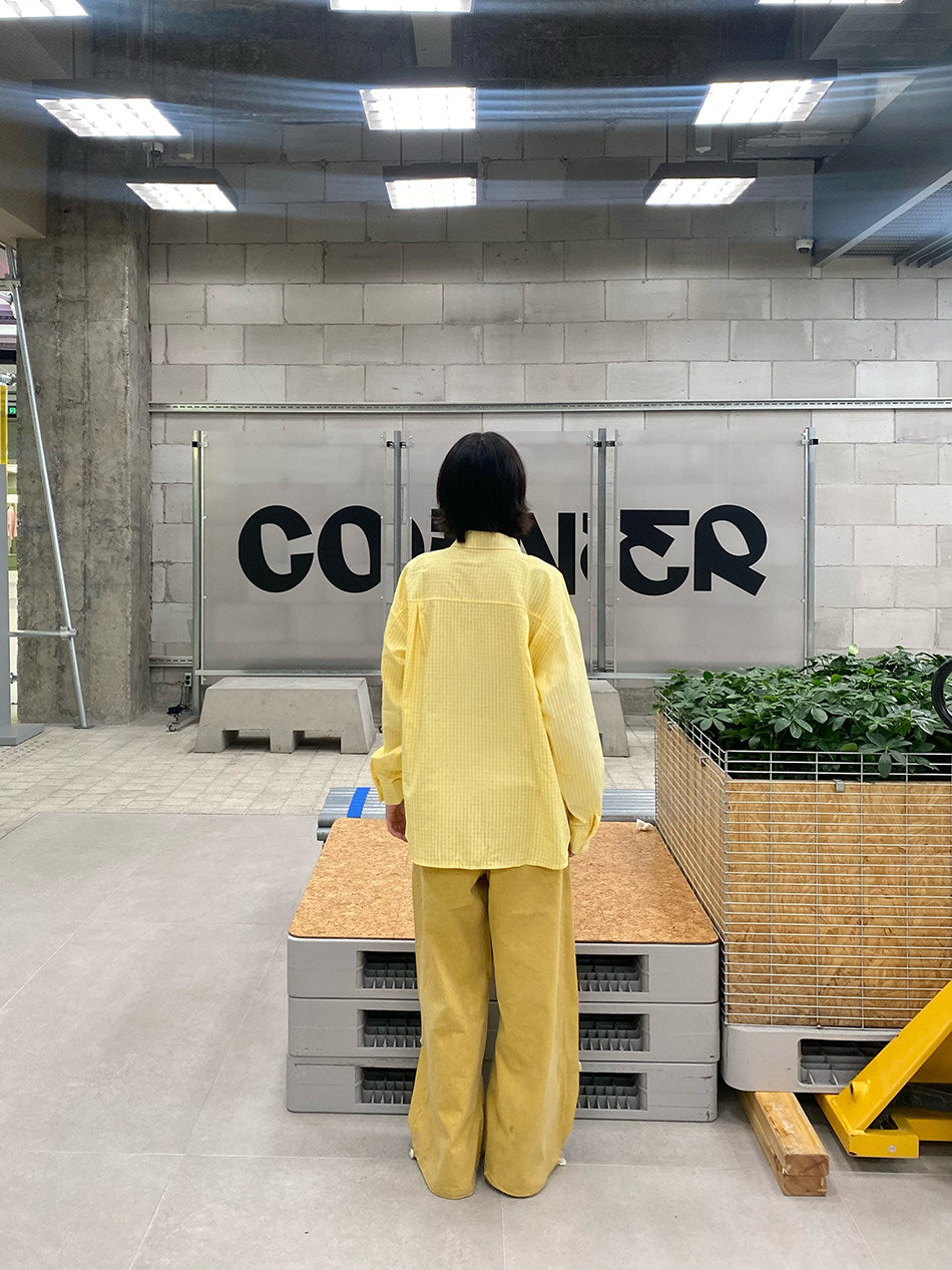 BIBULU - Kidcore Embroidered Stripe Shirt shirt BIBULU