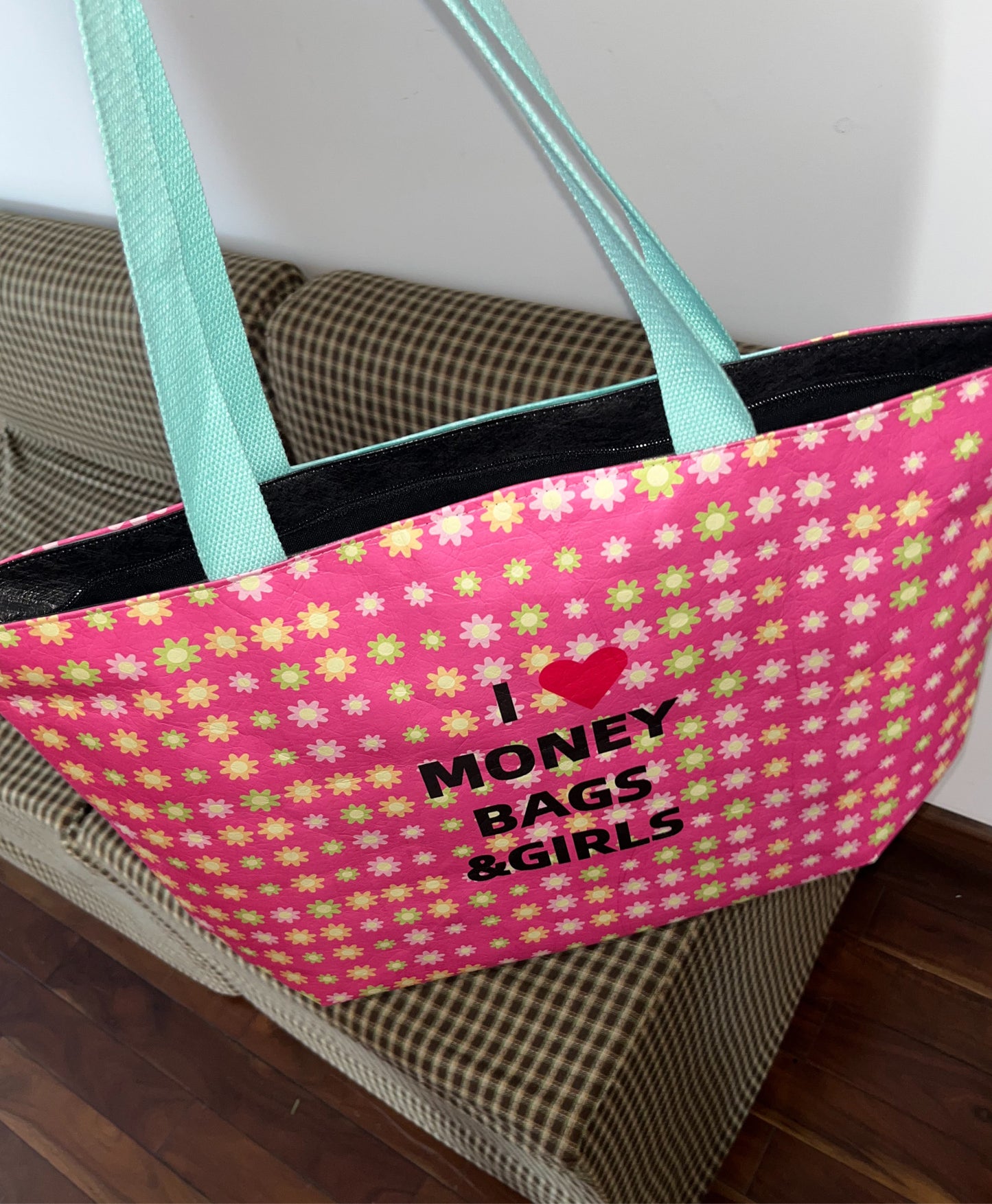 Oogreenapple - Y2K Doll Print Tote Bag bag Oogreenapple