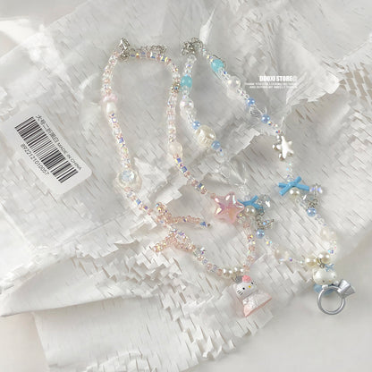 DuoXi - Kawaii Hello Kitty Couple Necklace Marry Me Resin Necklace necklace DuoXi