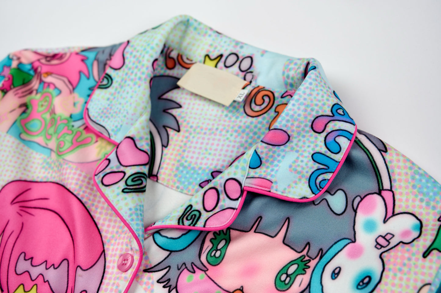 BlackBerry - Kawaii Cartoon Pajama Set pajama BlackBerry