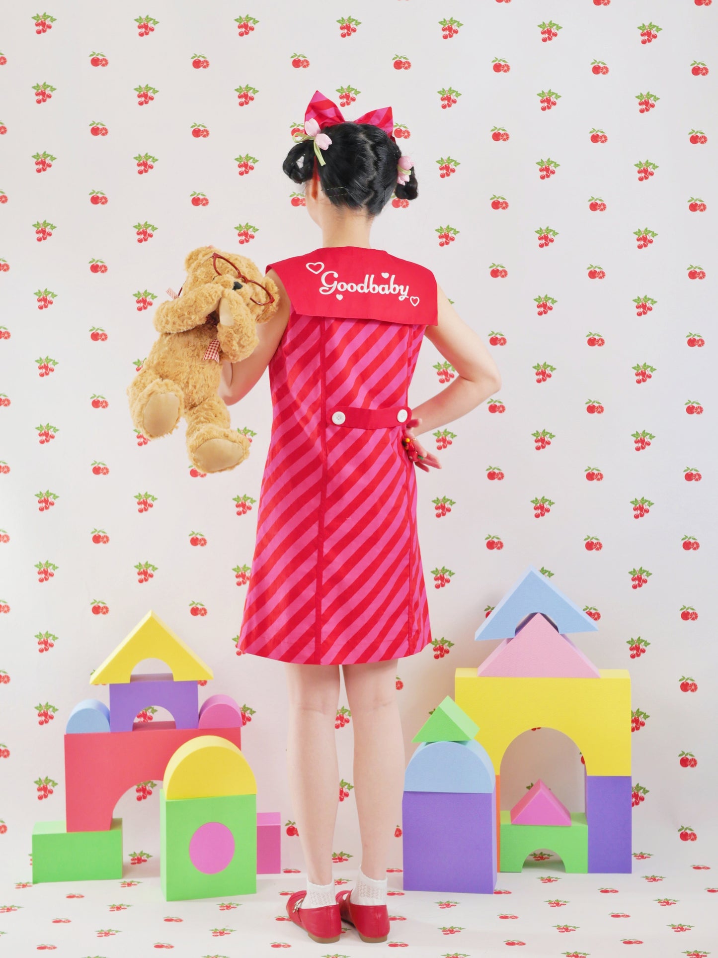 GOODBABY - Sailor Collar A-Line Dress dress goodbaby