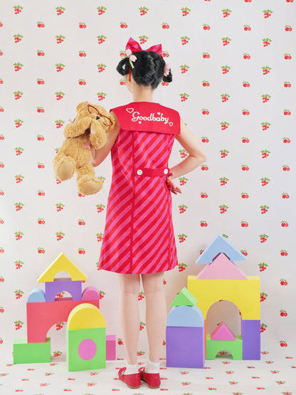 GOODBABY - Sailor Collar A-Line Dress dress goodbaby