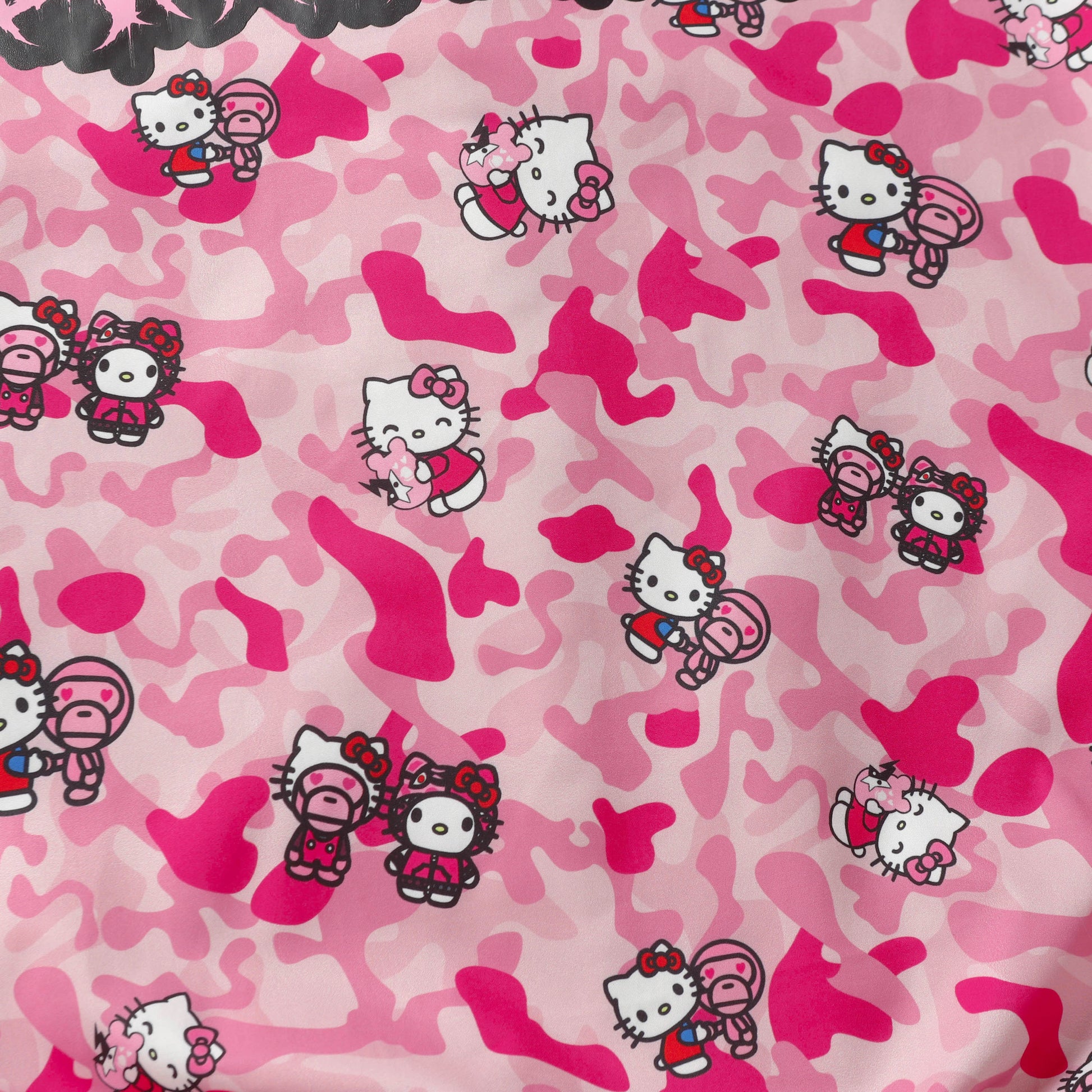 BlackBerry - Decora Kei Kitty Bomber Jacket jacket BlackBerry