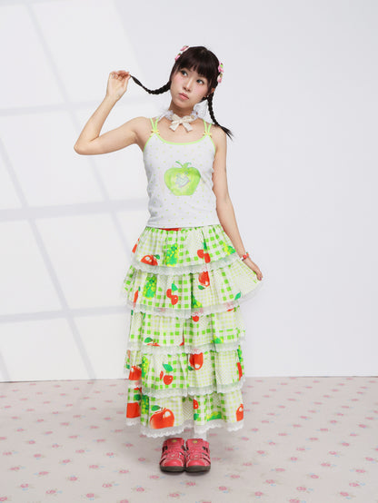 FRUITS - Green Apple Wing Cami camisole Fruits