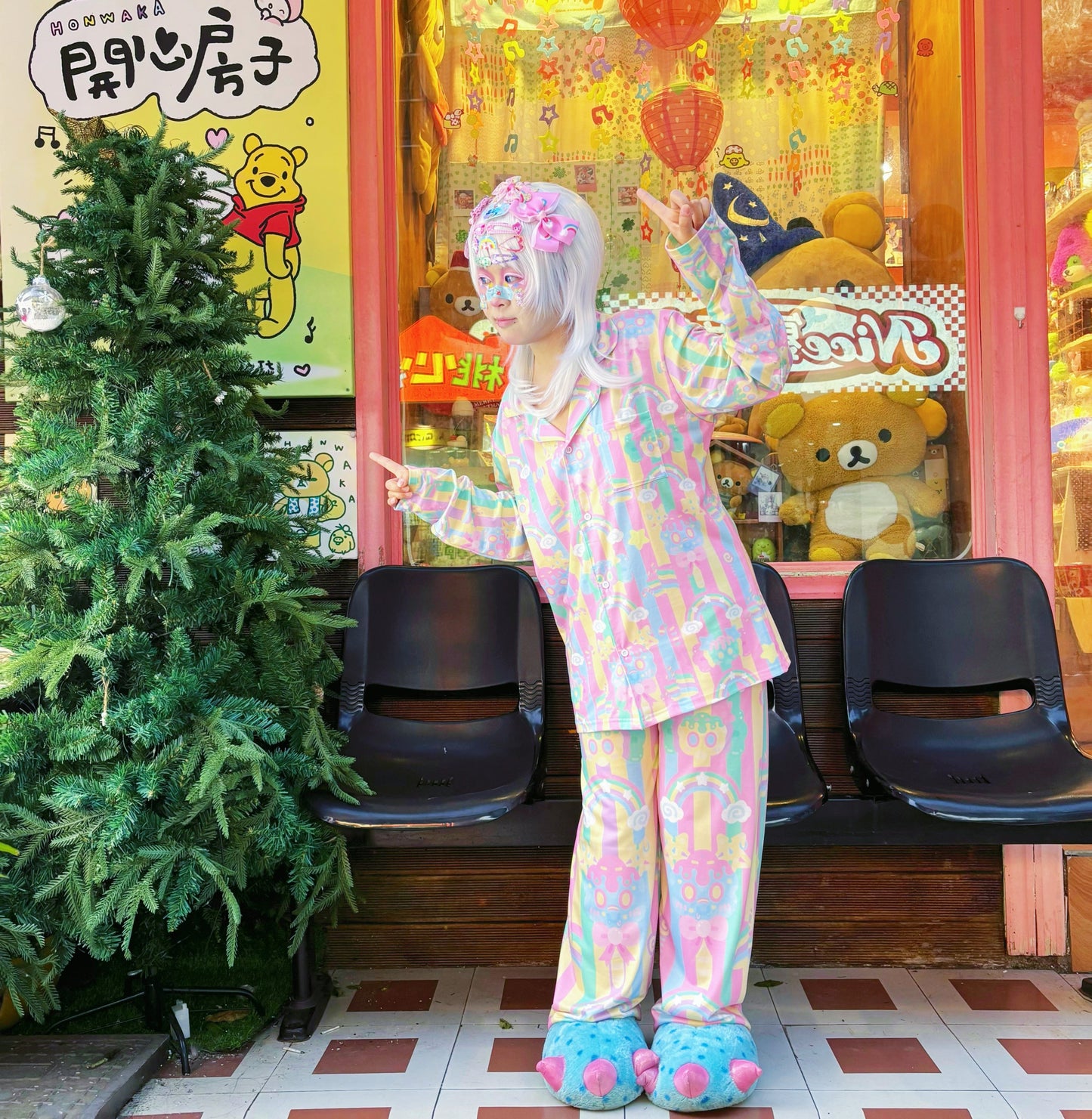 Rainbow Universe RUX - Decora Kei Pastel Lounge Set pajama Rainbow Universe RUX