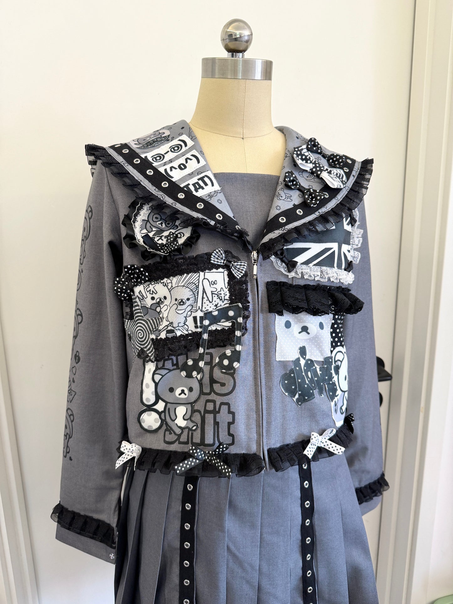 RedDevil - Grey Bear Sailor Uniform Set set Red Devil