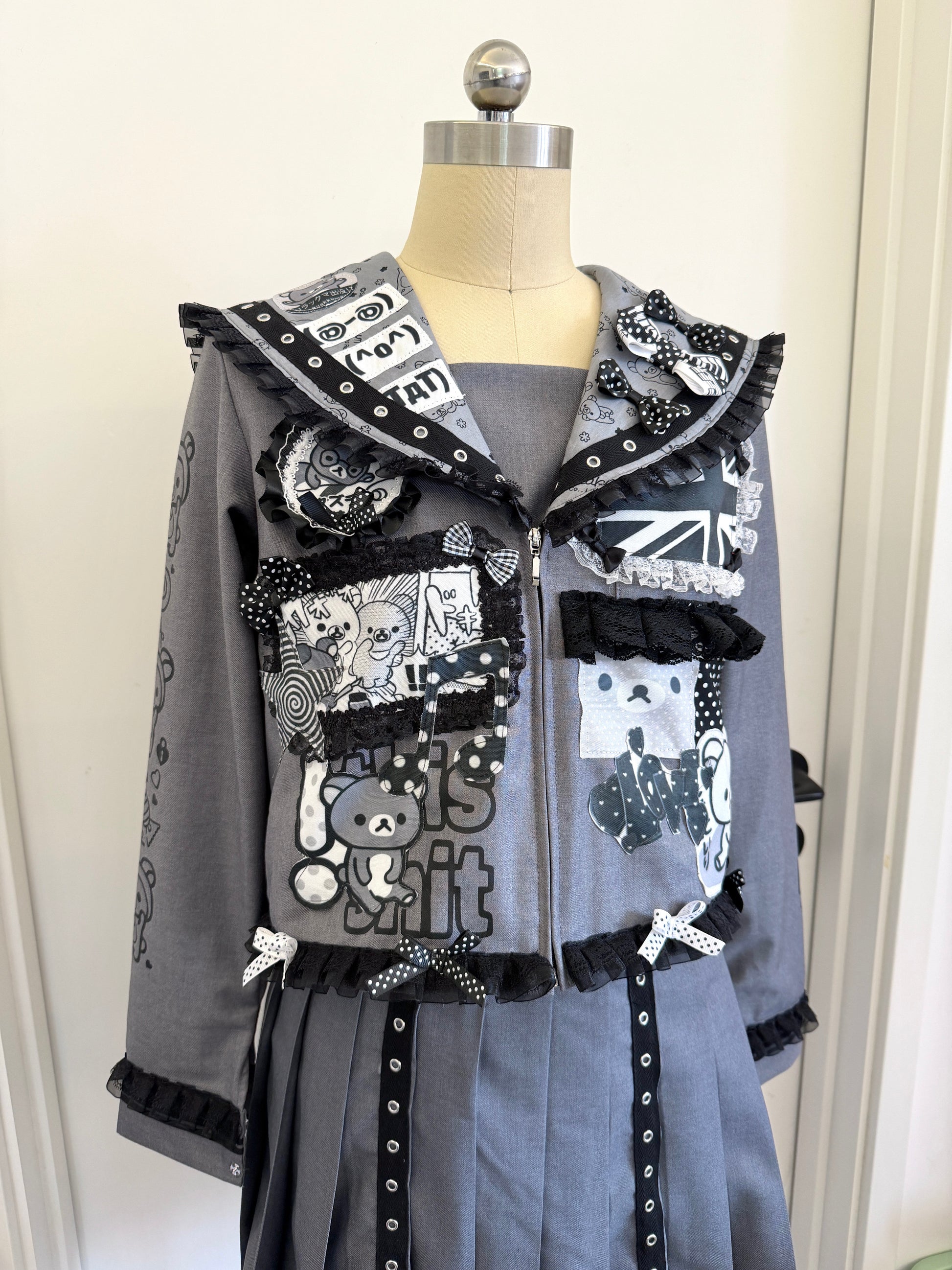 RedDevil - Grey Bear Sailor Uniform Set set Red Devil