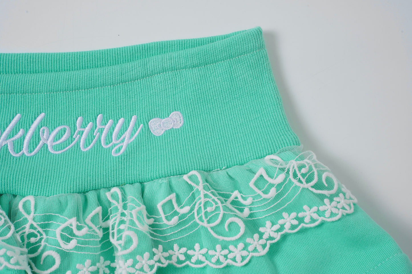 BlackBerry - Mint Green Y2K Two-Piece Skirt Set set BlackBerry