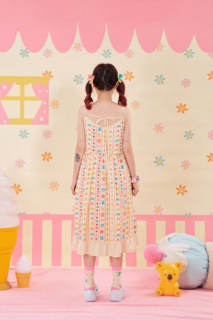 NIKKOU - Animal Print Slip Dress dress Nikkou home