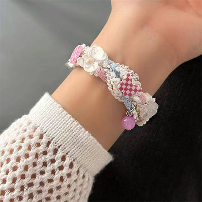 Kiwistore - Lace Bear Y2K Necklace Bracelet necklace kiwi store
