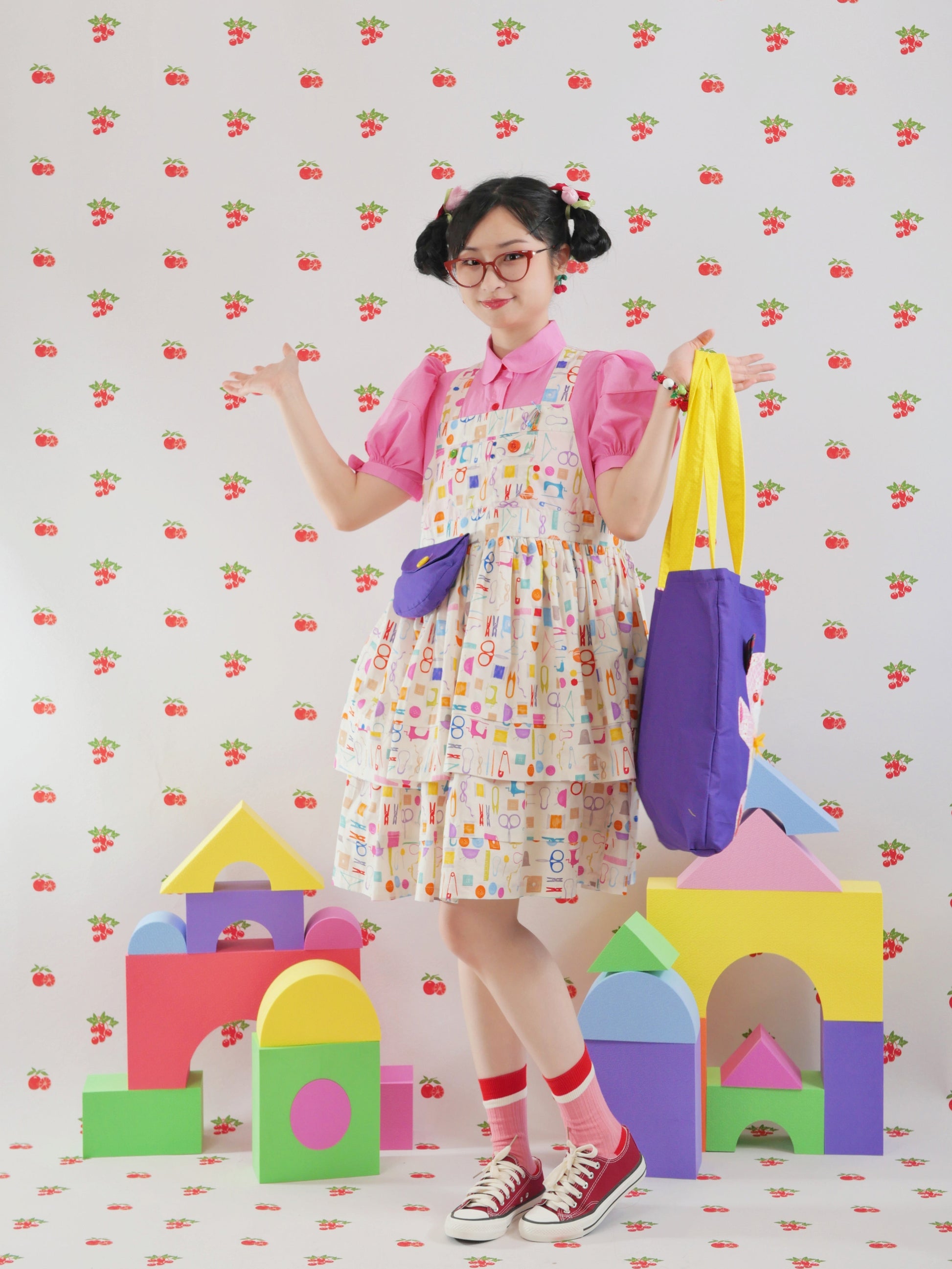 GOODBABY - Pastel Layered Puff Dress dress goodbaby