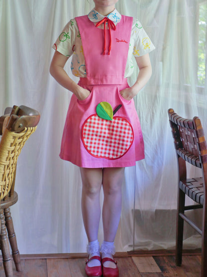 GOODBABY - Vintage Apple Pinafore Dress skirt goodbaby S