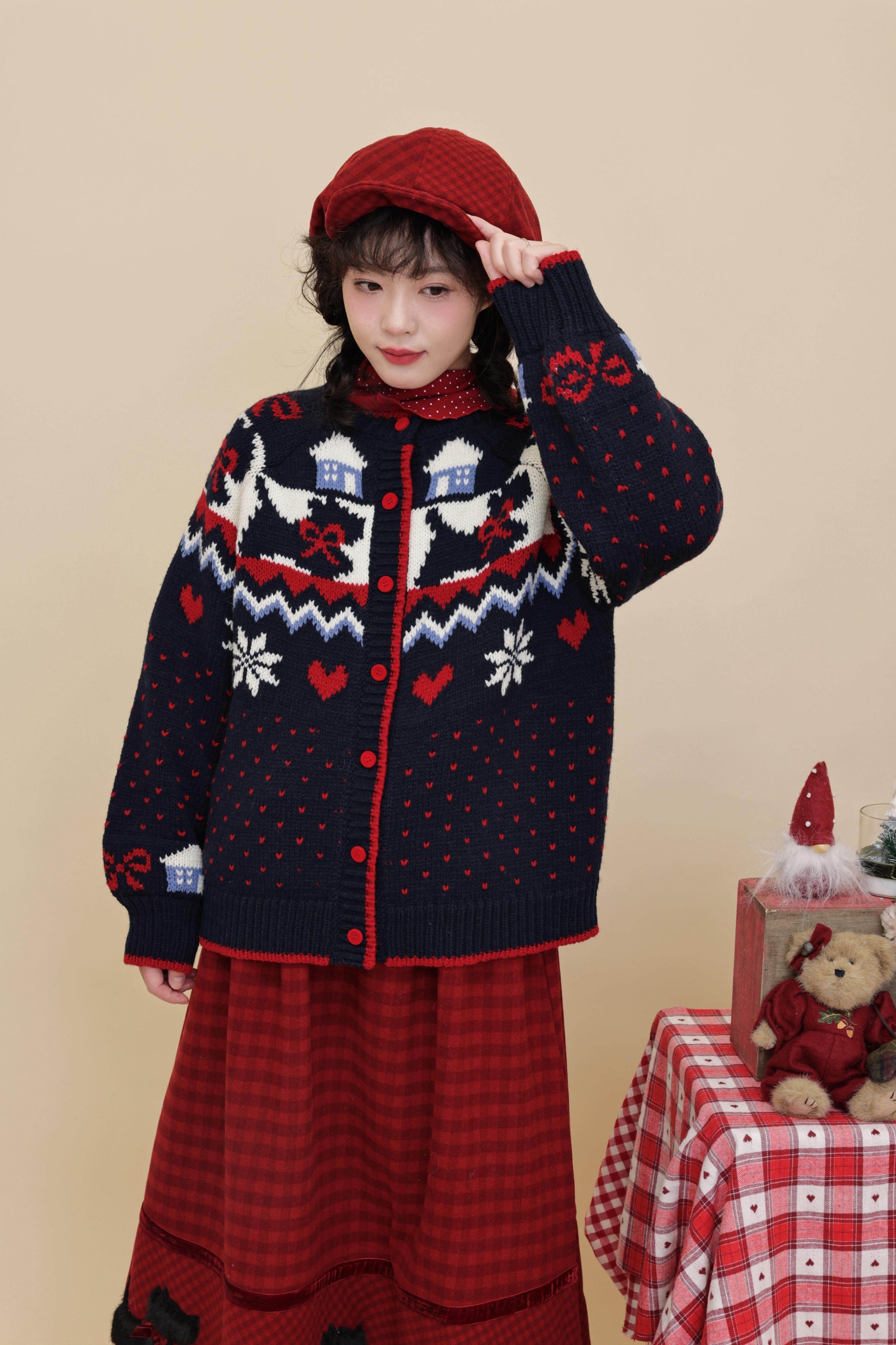 SemenCoicis - Kawaii Puppy Polka Dot Top shirt SemenCoicis