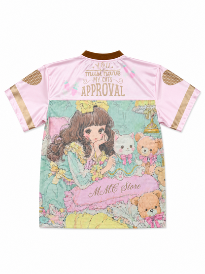 MeowMeow Bug - Dopamine Cartoon Jersey T-Shirt shirt MeowMeow Bug
