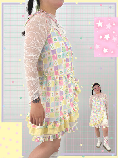 shishihshop - Kawaii Asymmetric Slip Dress dress shishihshop