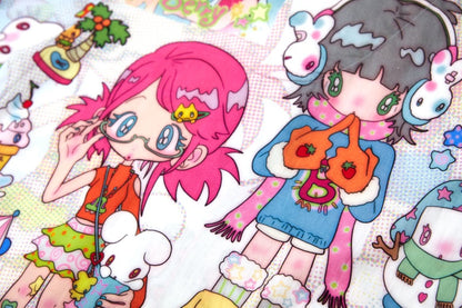 BlackBerry - Cute Girls Cotton Pajama Set pajama BlackBerry