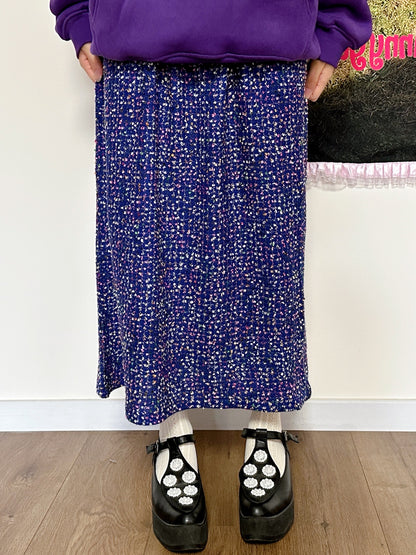 bunnybunnygun - Harajuku Mid-Length Elastic Skirt Set skirt bunnybunnygun