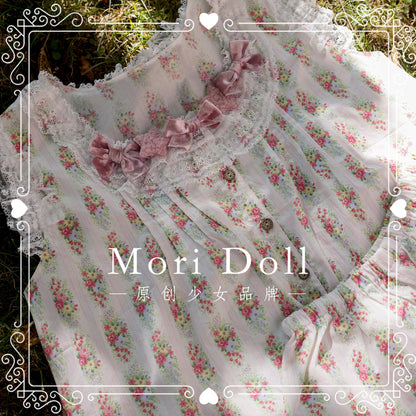 Mori Doll - Cotton Floral Wall Lounge Set set Mori Doll