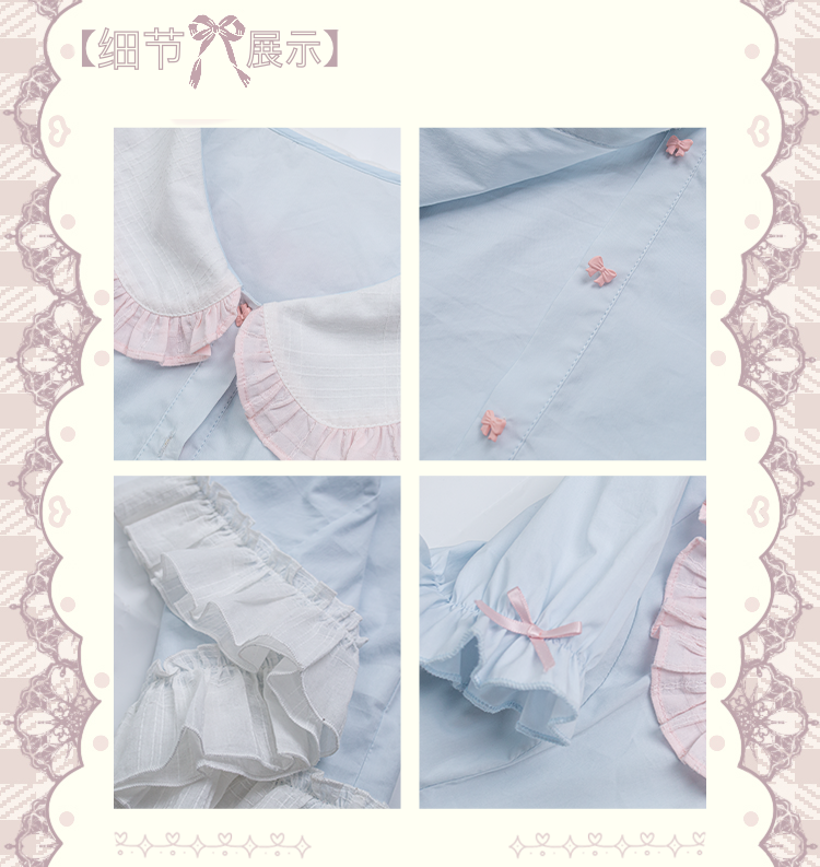 Sinsingirl - Kawaii Bunny Academy Shirt & Mini Skirt Set set sinsingirl