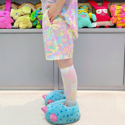 Rainbow Universe RUX - Pastel Macaron Decora Kei T-Shirt & Shorts Set set Rainbow Universe RUX