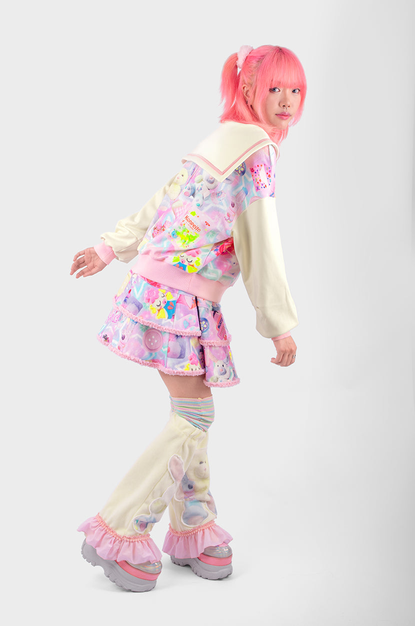 NIHONKIDS - Y2K Decora Sailor Sweat Set set NIHON KIDS